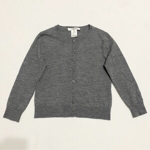 LK Bennett Merino Wool Button Up Cardigan Sweater